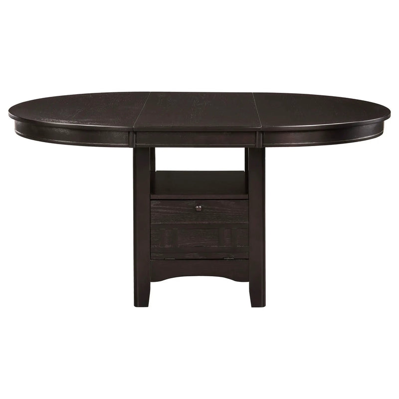 Lavon 5-piece Oval Extension Leaf Dining Set Espresso by Unique Piece Furniture