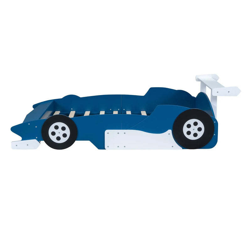 Race Car-Shaped Platform Bed With Wheels by HouseOfZazla
