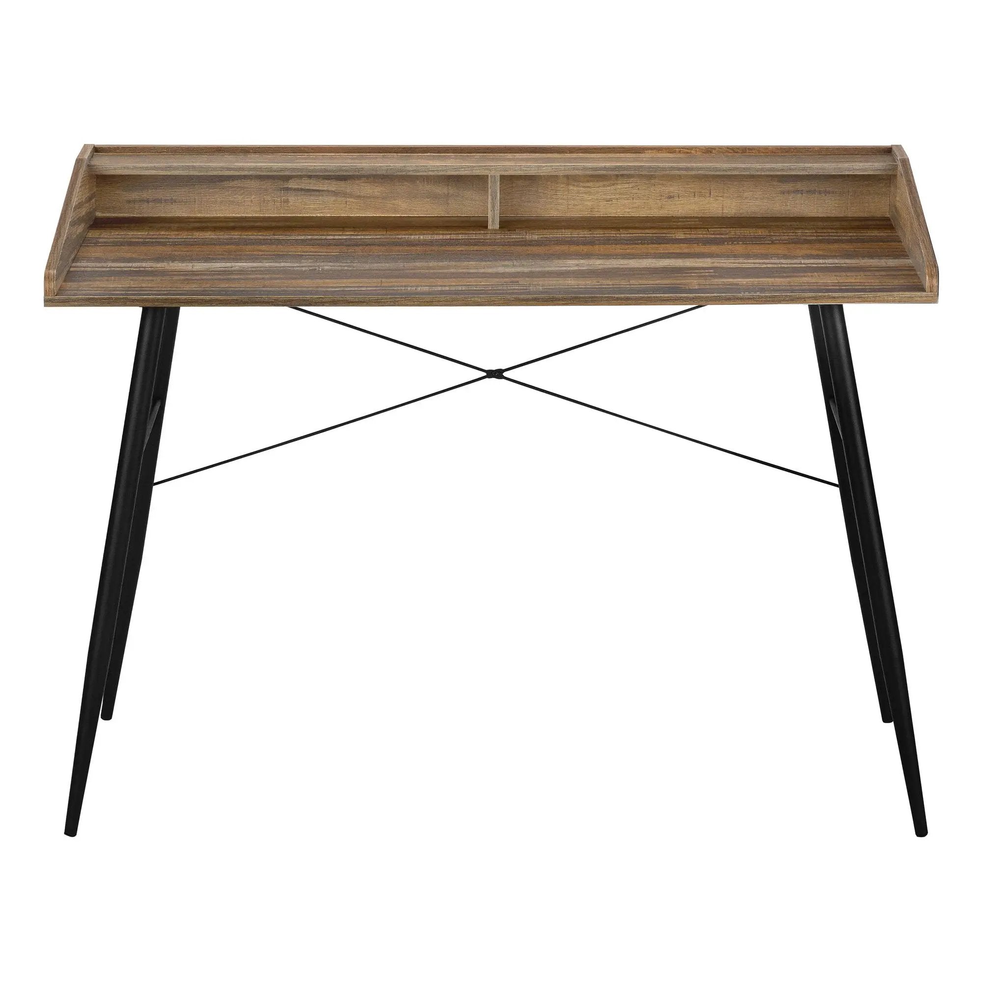 Computer Desk For Home Office, Sturdy Construction, Storage Shelves by Unique Piece Furniture