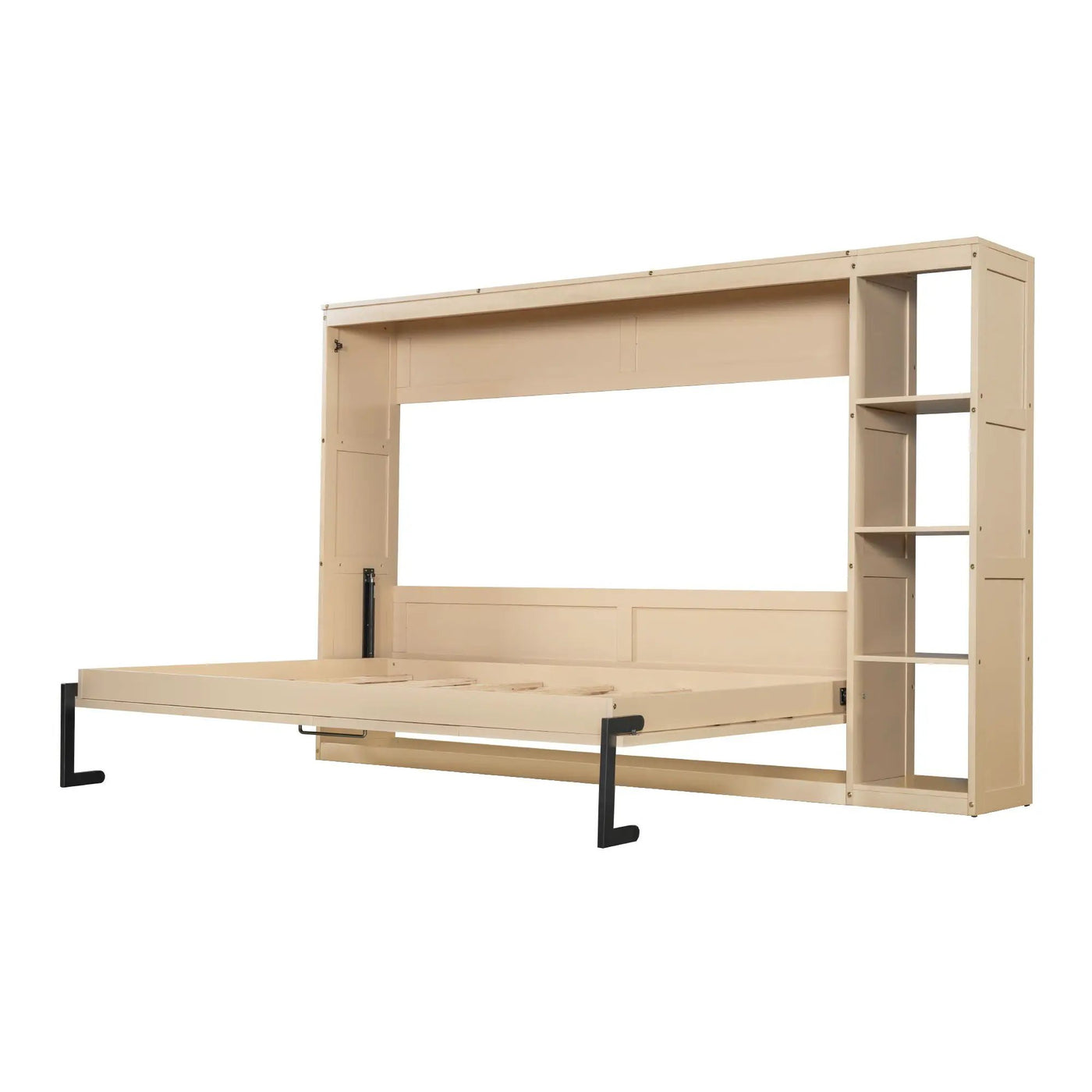 Murphy Bed With Bookshelf And Storage by HouseOfZazla
