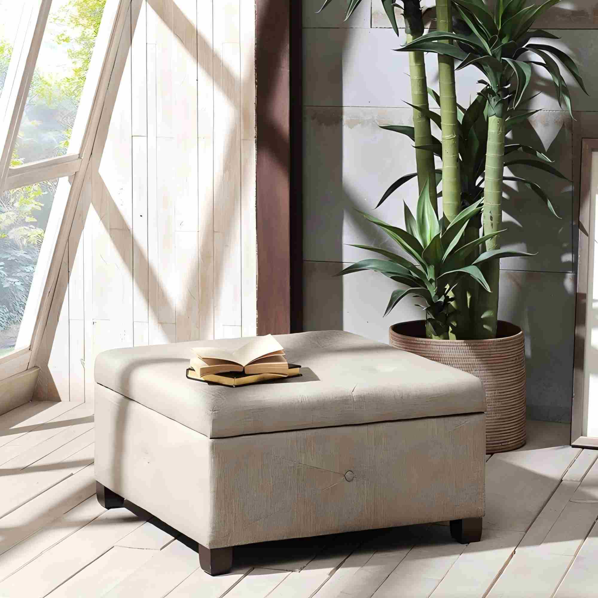 Aspen - Ottoman Soft Close Storage by HouseOfZazla
