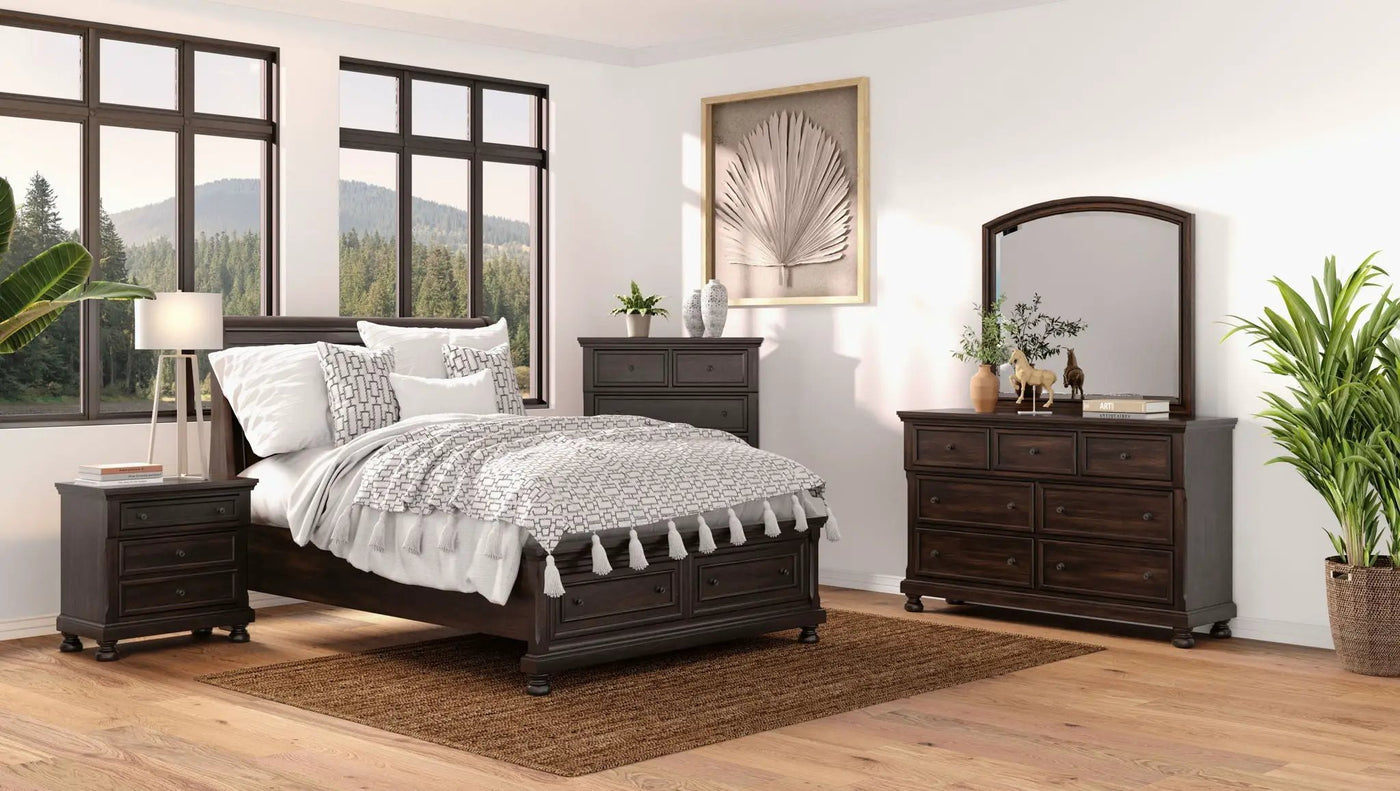 Elegant Design Storage Bed by Unique Piece Furniture