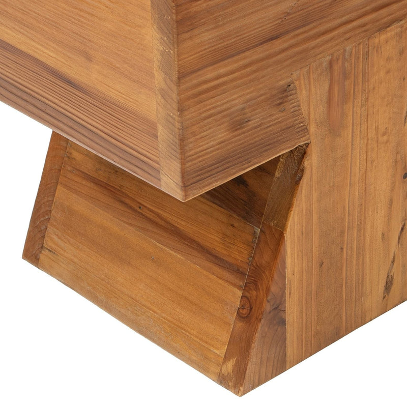 Nico - Stool Ottoman - Brown by HouseOfZazla