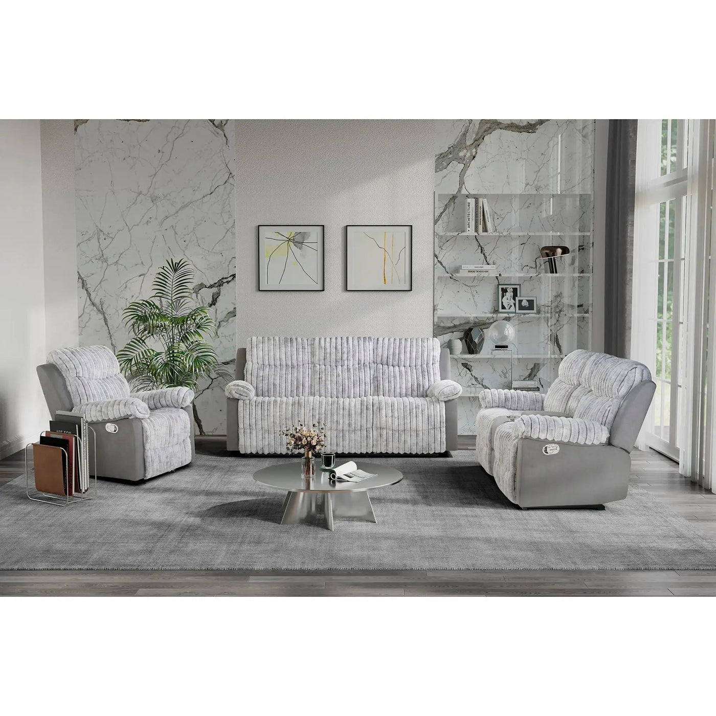 Bruni - Glider Recliner With Manual Recline by HouseOfZazla