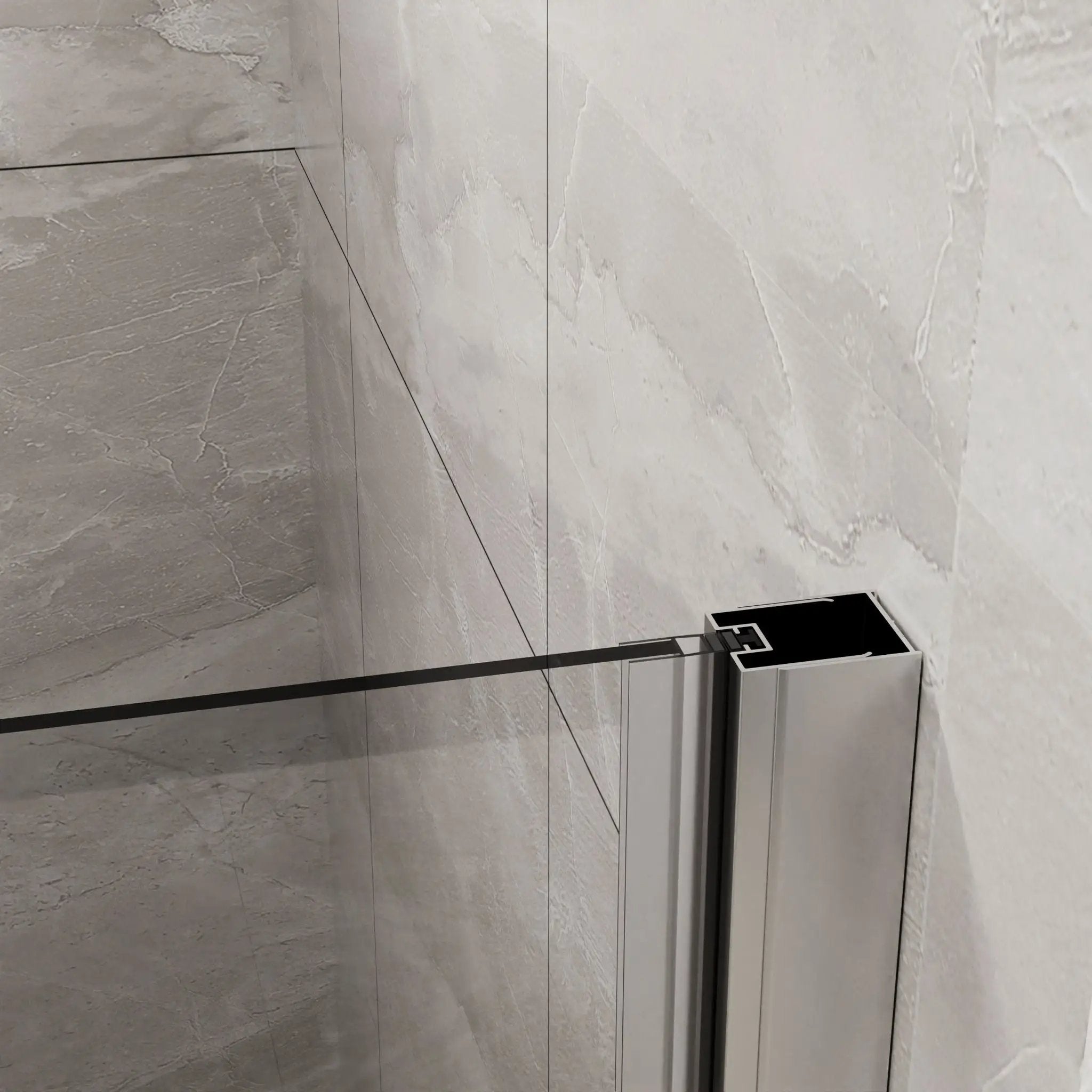 Goodyo - Frameless Glass Shower Door Bifold by HouseOfZazla