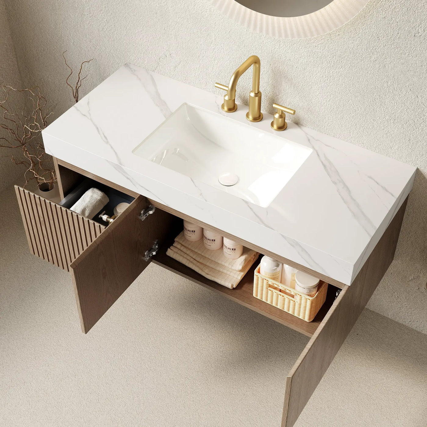 Muri 48" Bathroom Vanity & Sink by HouseOfZazla