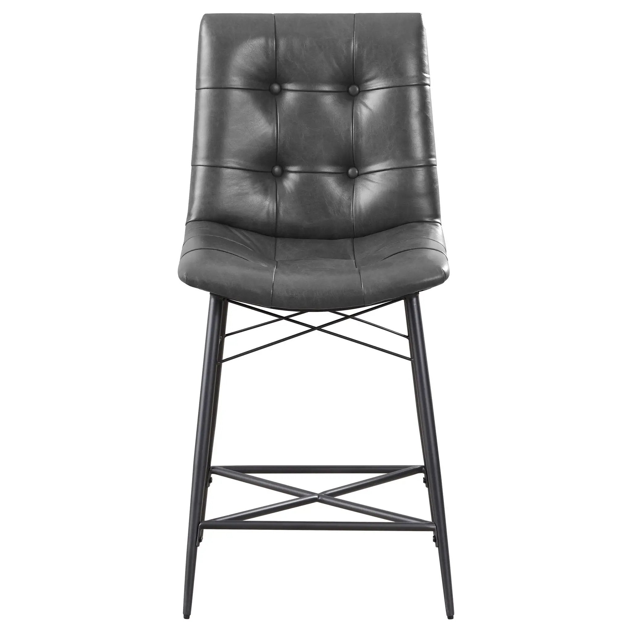 Counter Height Stools & Padded Seat (Set of 2)
