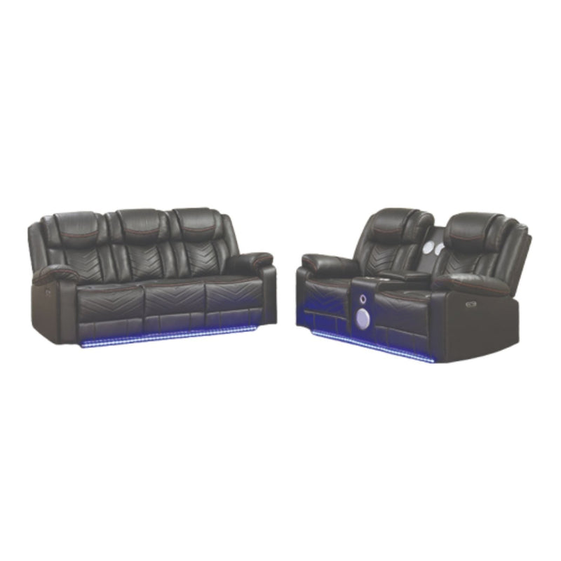 Challenger LED Power Recliner Set