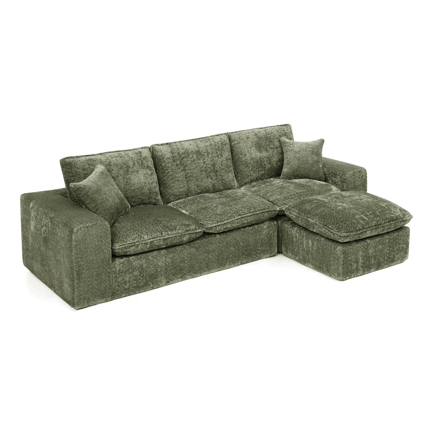 Sectional Sofa With Moveable Ottoman by HouseOfZazla