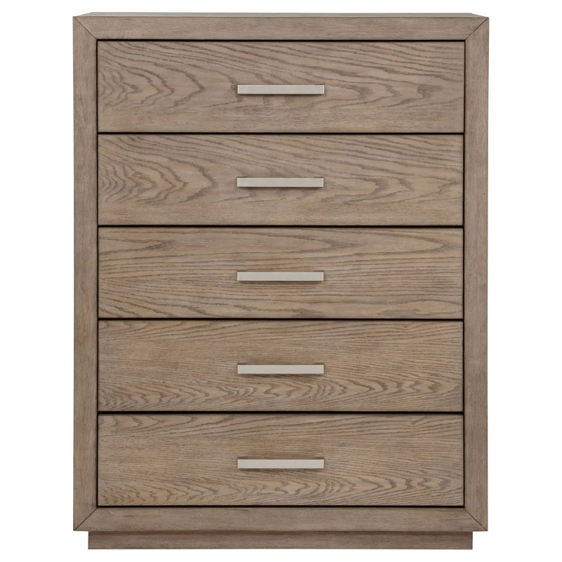 Kenora 5-drawer Bedroom Chest Barley Brown by Unique Piece Furniture