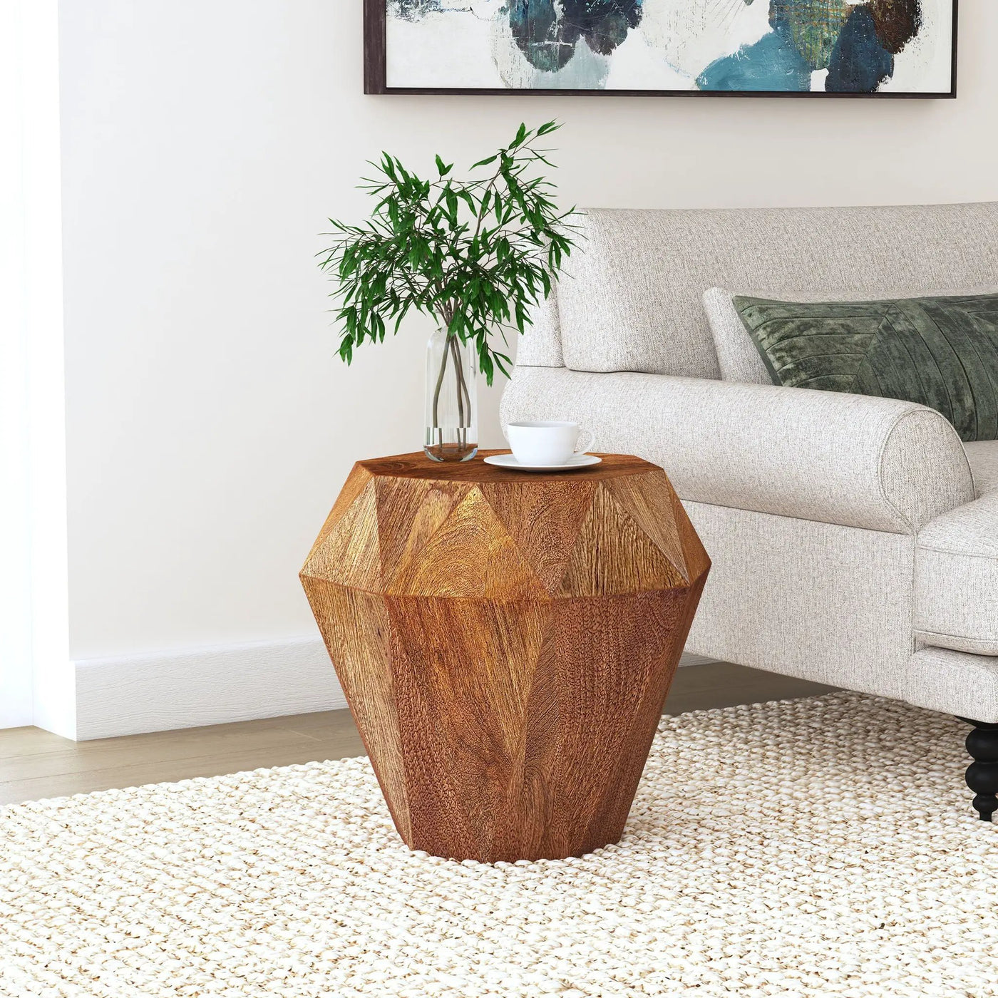 Pringle - Octagonal Side Table by HouseOfZazla