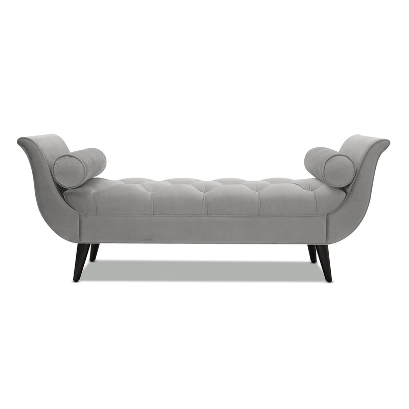 Alma - Tufted Flared Arm Entryway Bench by HouseOfZazla