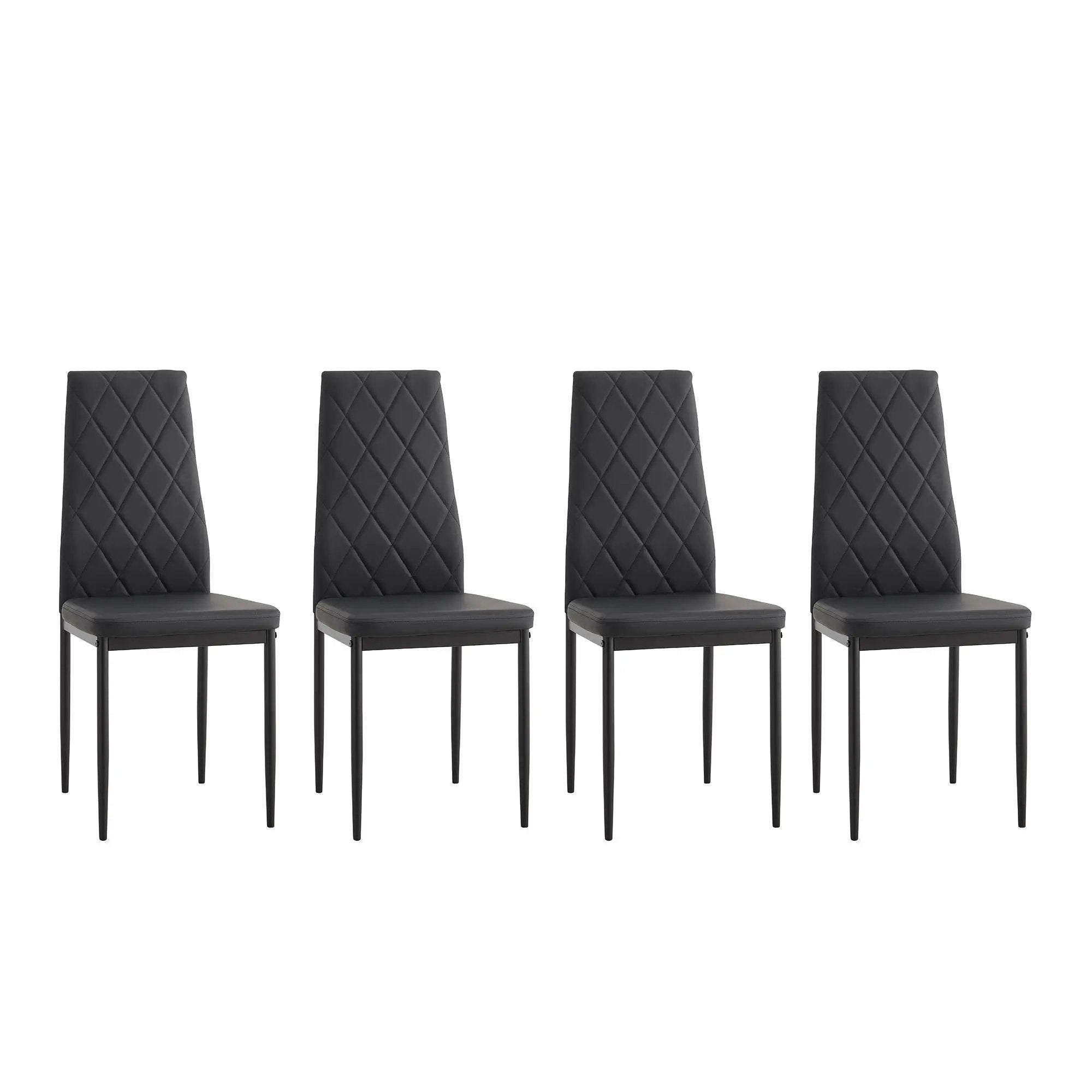 Modern Dining Chair With Diamond Design by Unique Piece Furniture