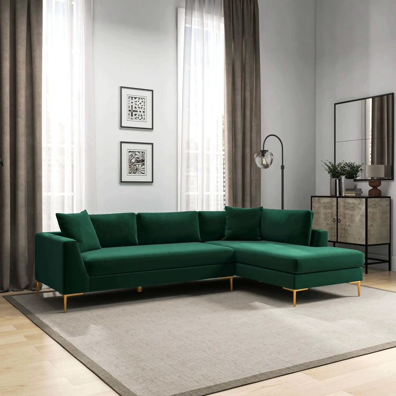 Mano - L-Shaped Sectional Sofa by Unique Piece Furniture