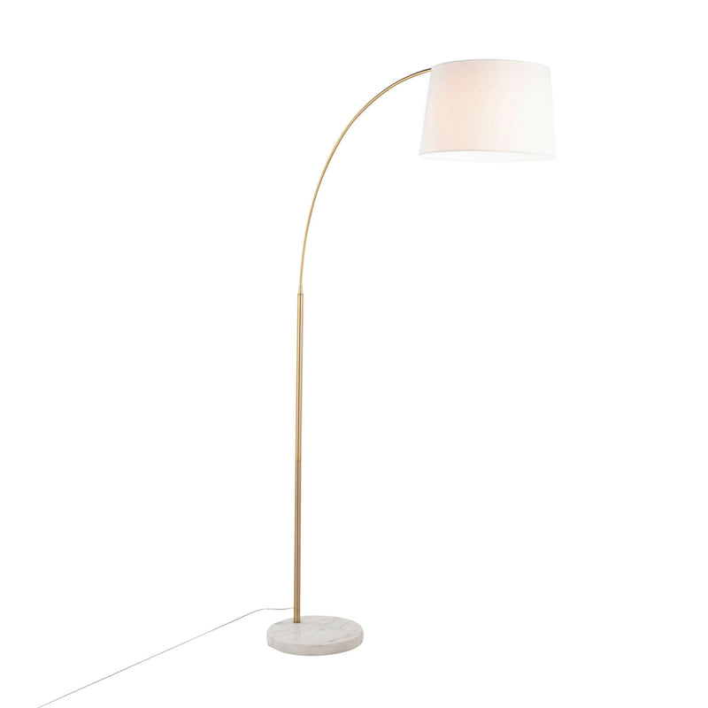 March - Contemporary Floor Lamp & Elegant Finish by HouseOfZazla