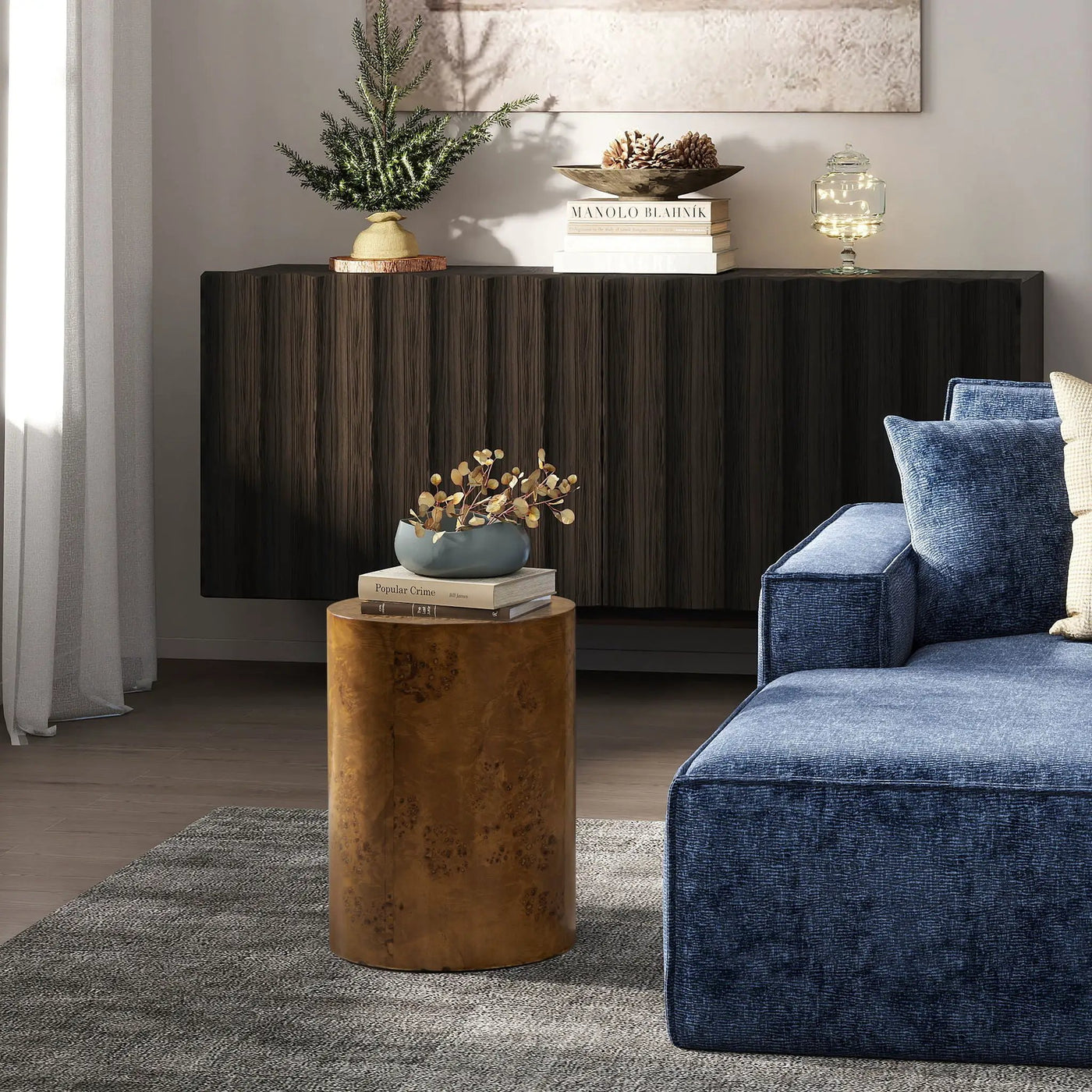 Nebula - Accent Pillar Side Table by Unique Piece Furniture