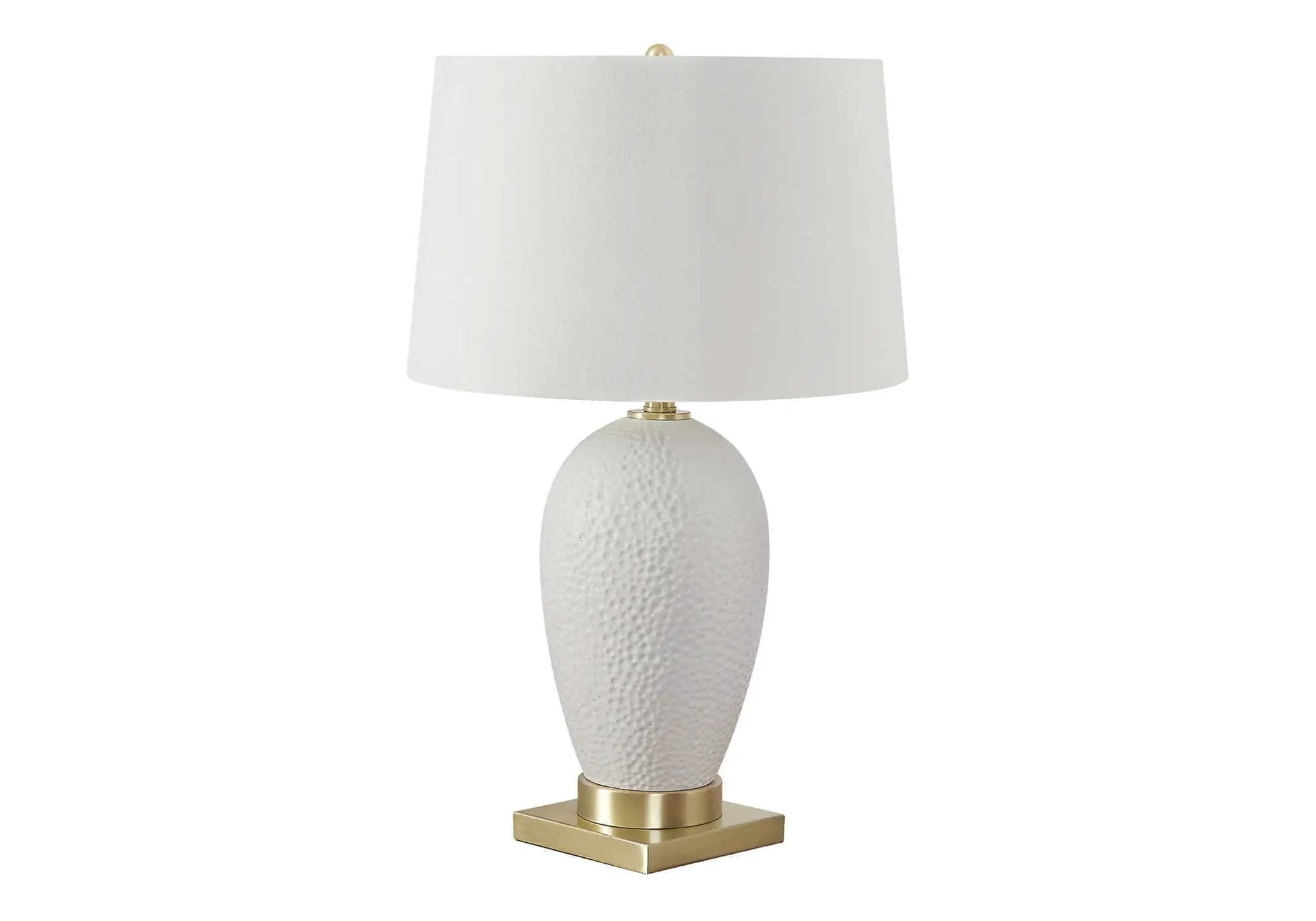 Lighting, Table Lamp, Ceramic, Transitional - White by Unique Piece Furniture