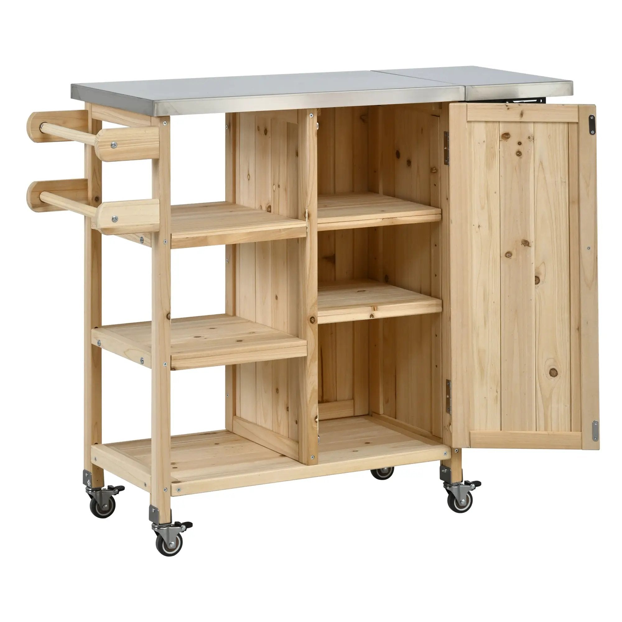 Foldable Outdoor Kitchen Island Patio Kitchen Island by HouseOfZazla