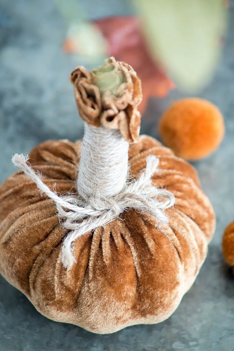 Pumpkin Ornament For Holiday Harvest Festival Fall Festival & Thanksgiving (Set of 6) by HouseOfZazla
