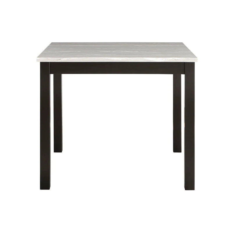 Leon - Bar Table And 4 Bar Stools - Espresso / White by Unique Piece Furniture