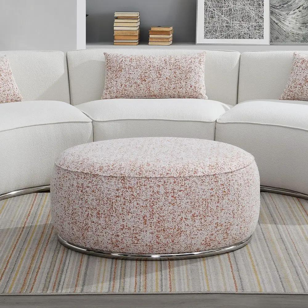 Sahara - Ottoman - Pattern Fabric by Unique Piece Furniture
