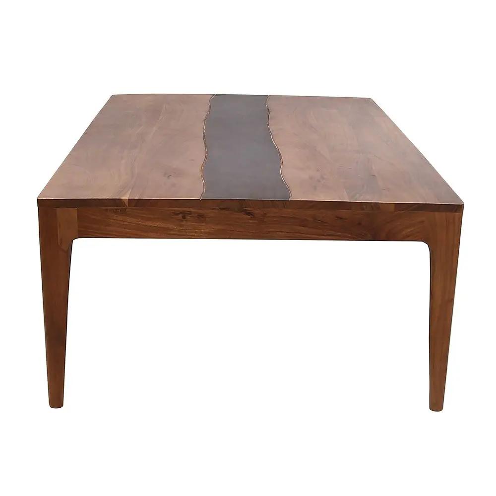 Wood Dining Table - Natural Wood / Brown by Unique Piece Furniture