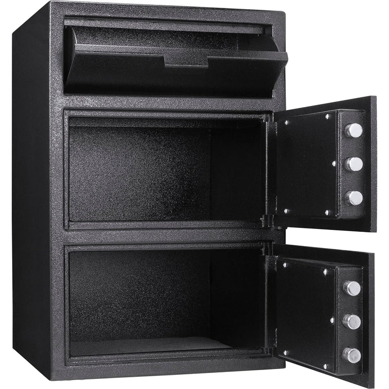 Digital Keypad 2 Lock Depository Safe 1 6 2 Cubic Ft - Black by HouseOfZazla