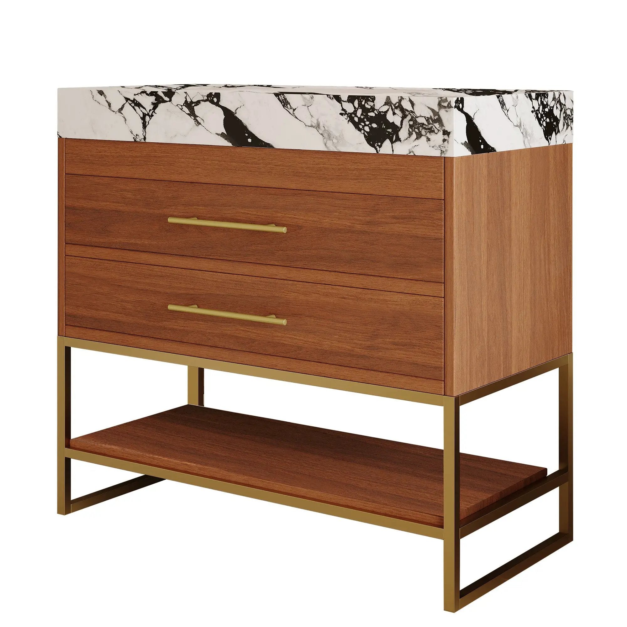 29.9" Modern Free-standing Bathroom Vanity by HouseOfZazla