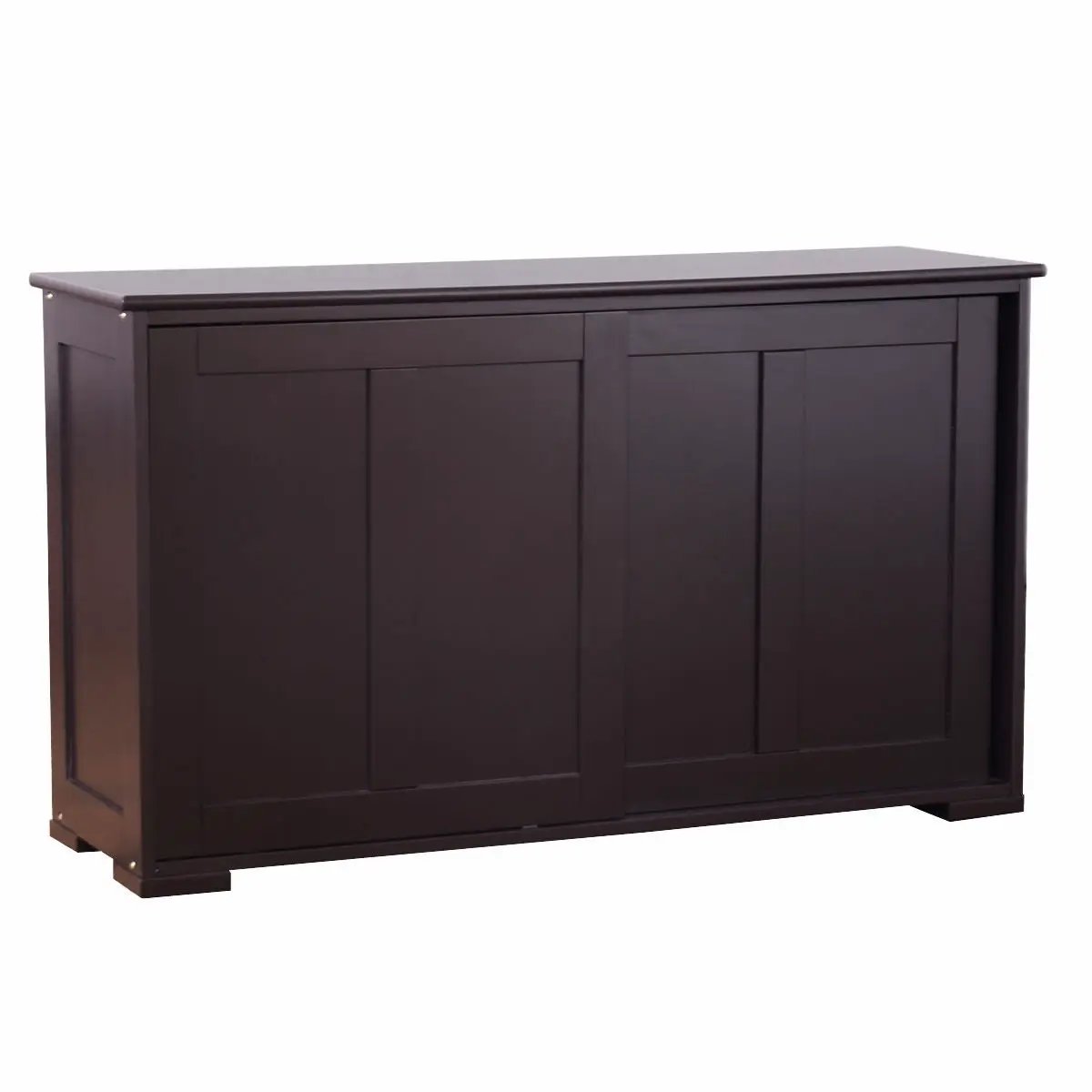 Kitchen Storage Cabinet with Wood Sliding Door, photo 9 of 11