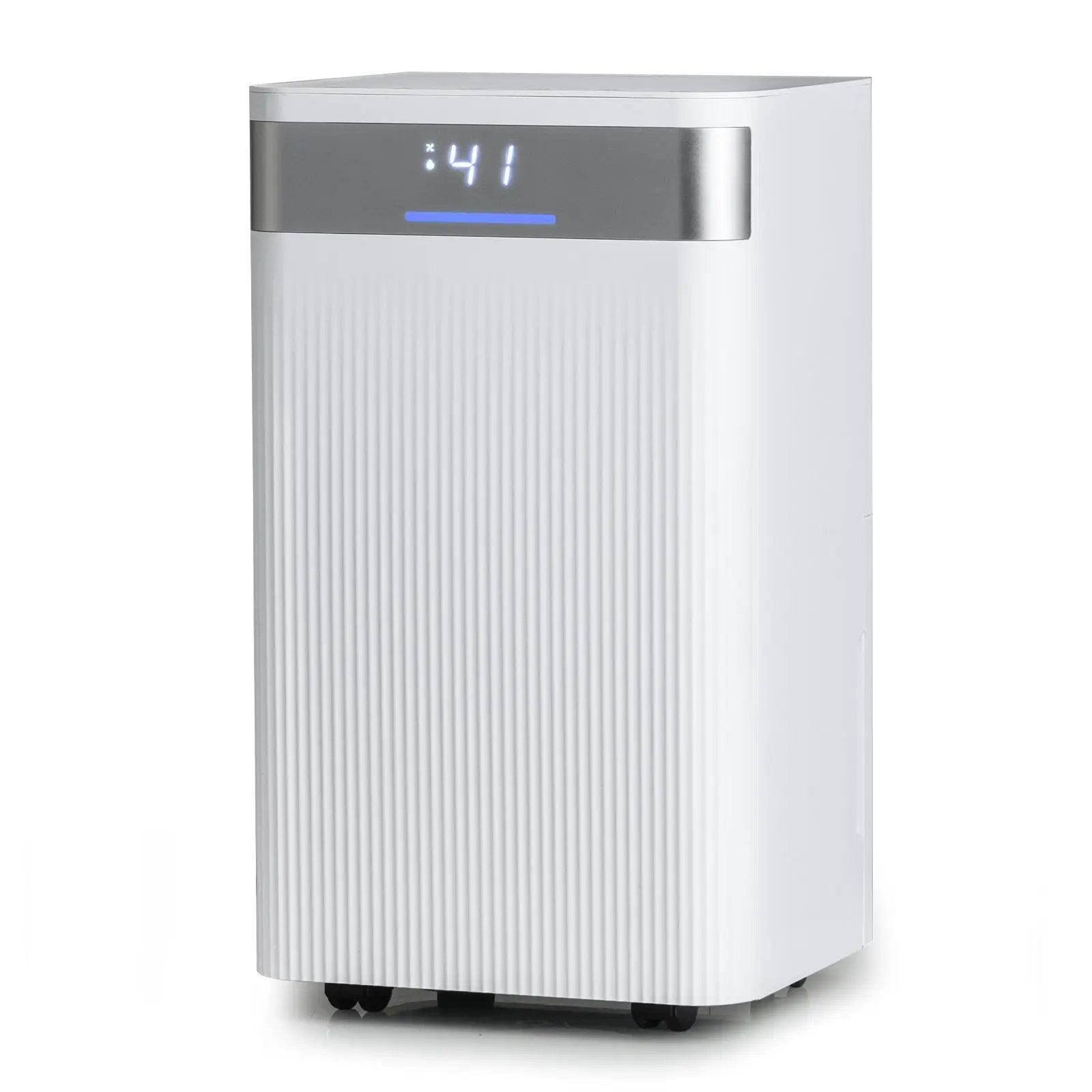 32 Pints 2000 Sq.ft Quiet Dehumidifier for Home with 3 Modes-White by DirectDeals