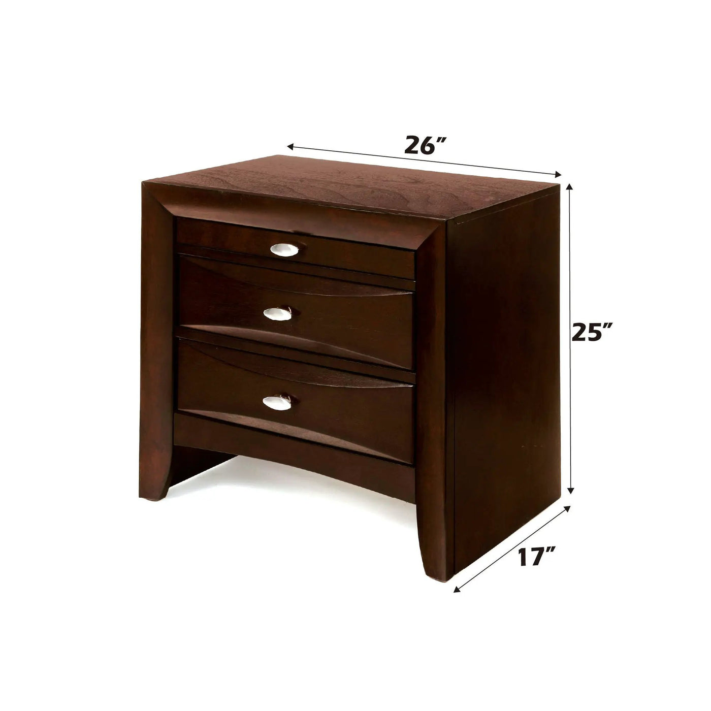 Ireland - Elegant Design Nightstand by Unique Piece Furniture