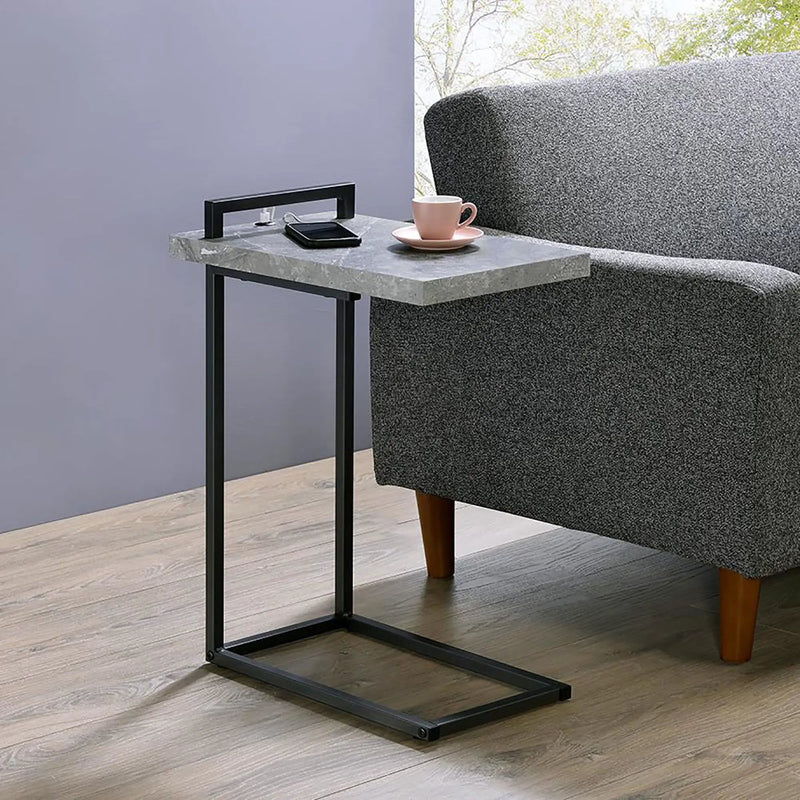 Stetsonia - C-Table With USB Charging Port by HouseOfZazla