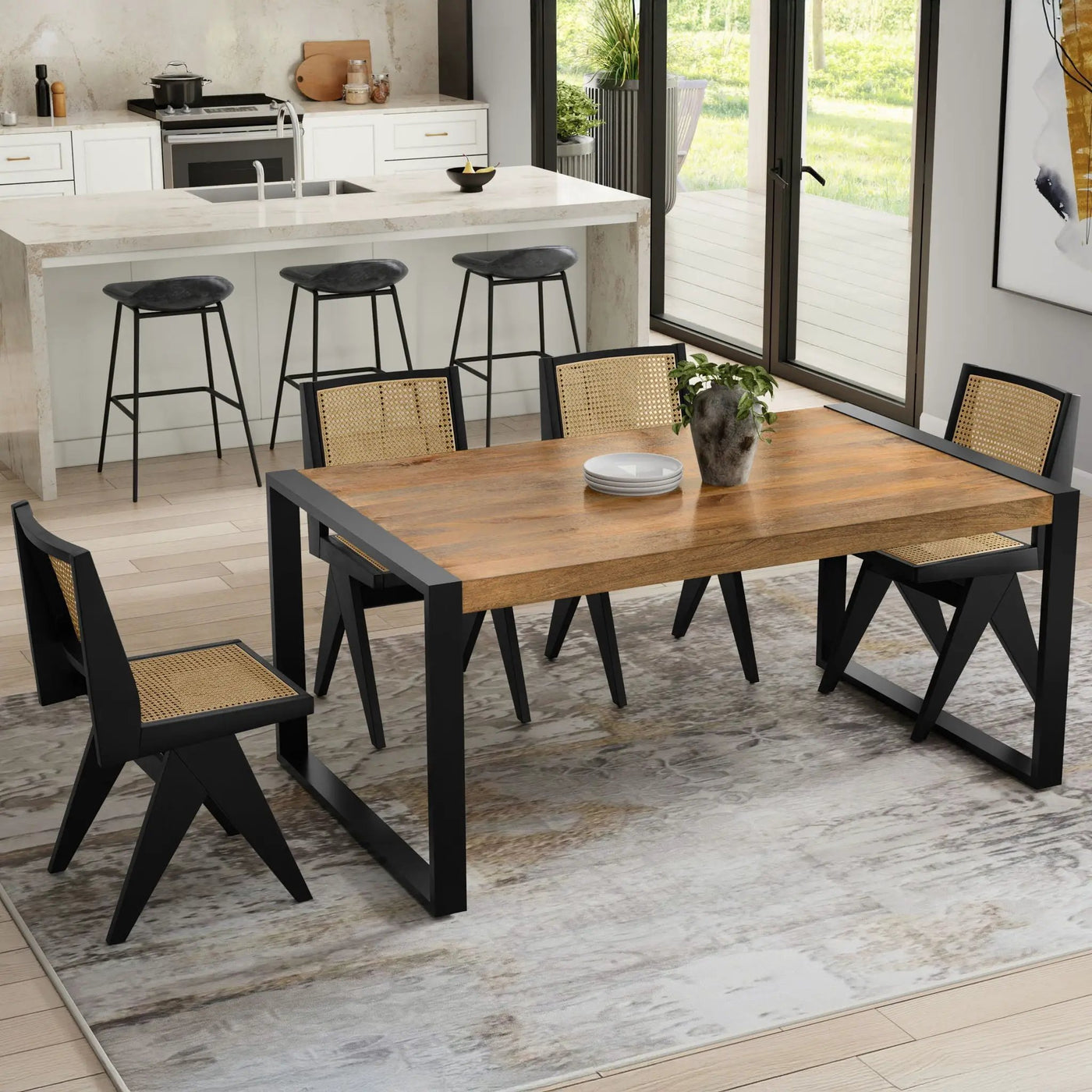 Mckenzie - Crafted Dining Table by HouseOfZazla