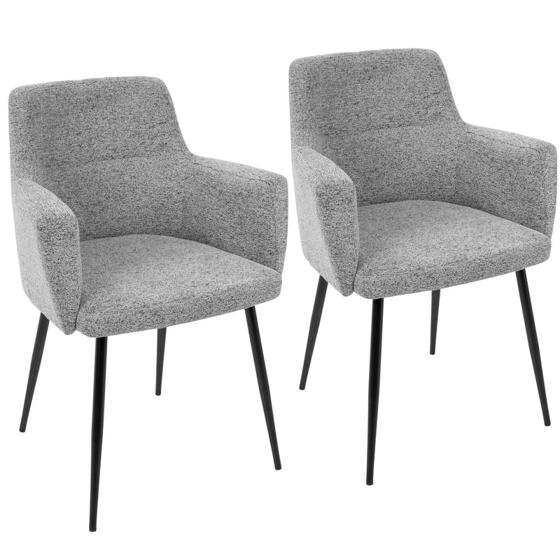 Andrew - Contemporary Dining Chair (Set of 2) by Unique Piece Furniture