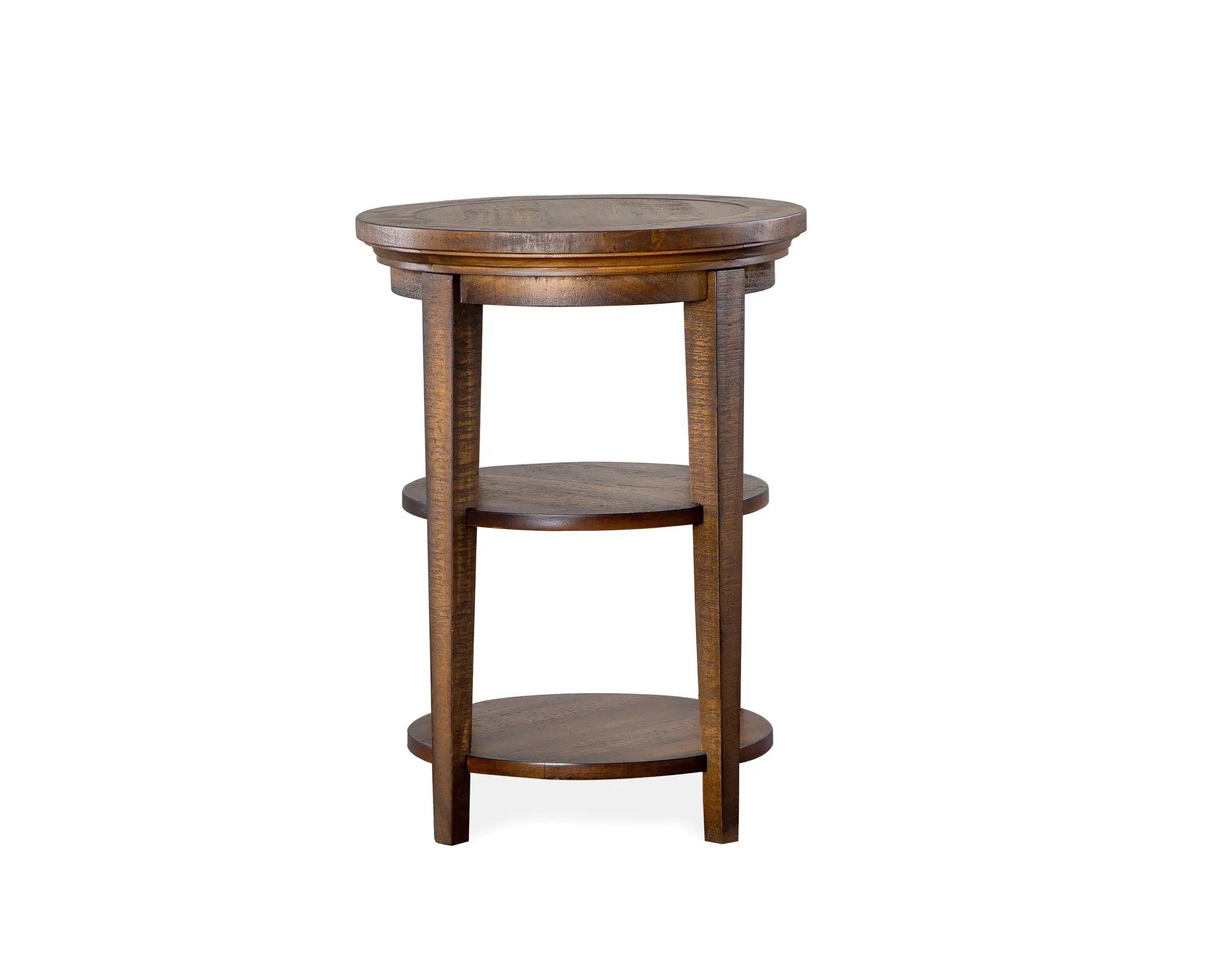 Bay Creek - Round Accent End Table - Toasted Nutmeg by Unique Piece Furniture