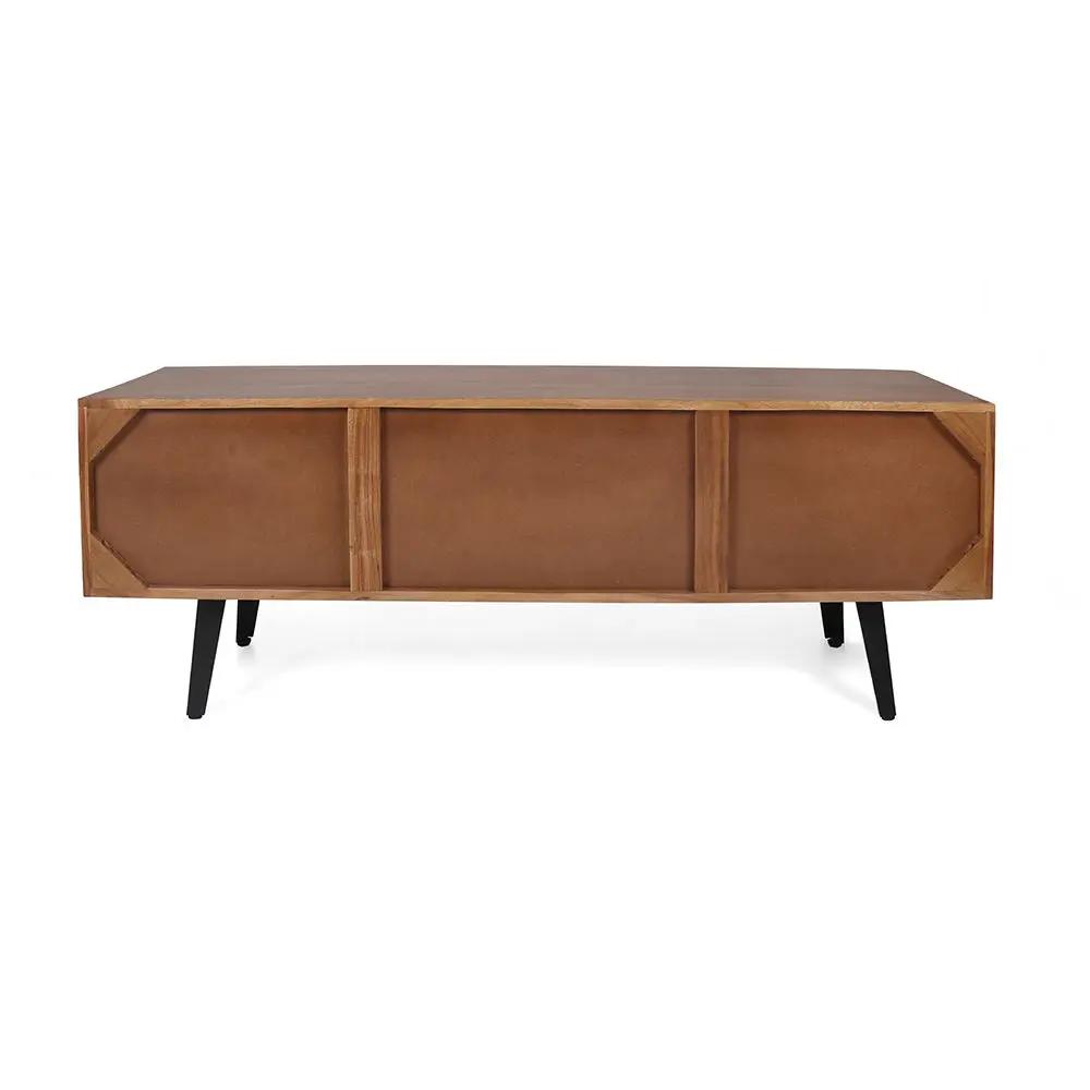 Asther - Acacia Wood TV Cabinet - Natural Wood / Brown by Unique Piece Furniture