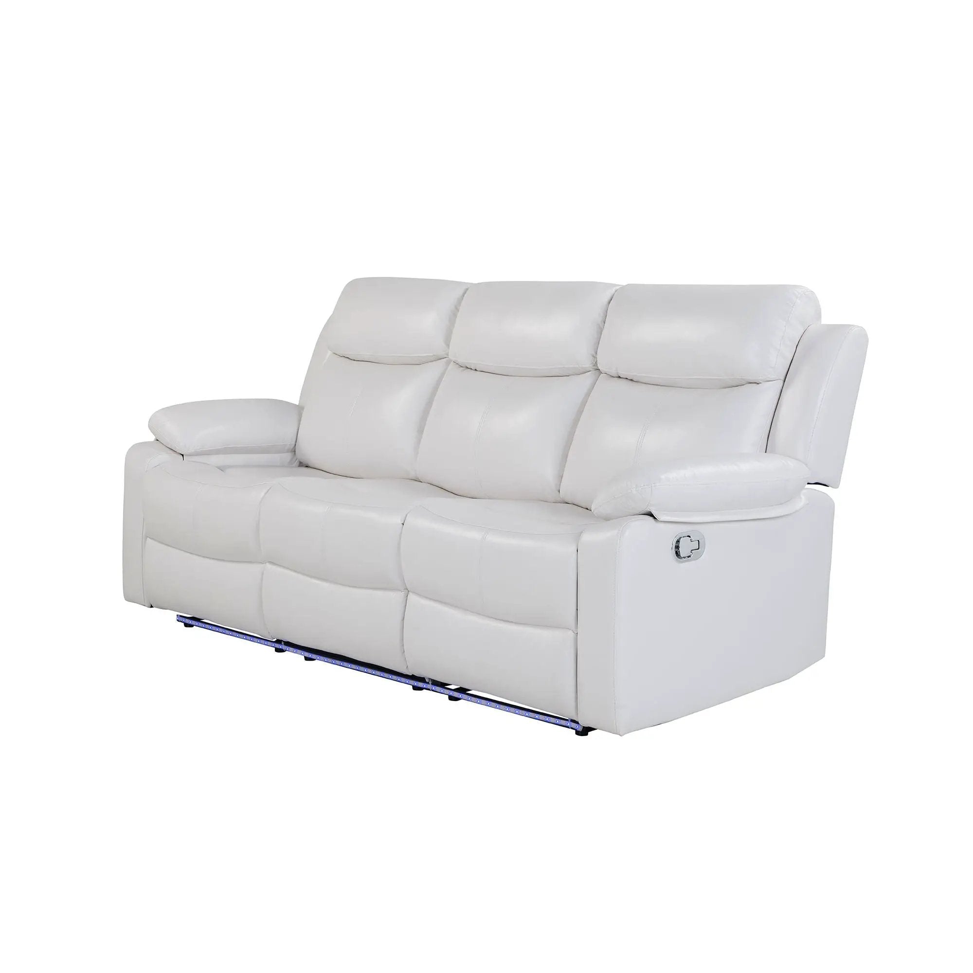Blanche - Reclining Sofa With LED Lights by Unique Piece Furniture