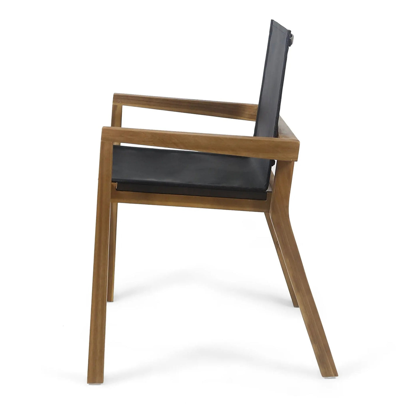 Belfast - Dining Chair With Acacia Wood Frame And Seating (Set of 2) by HouseOfZazla