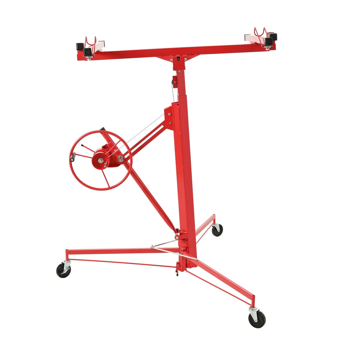 Drywall Lift Panel Hoist Jack Lifter with Caster Wheels and Telescopic Arm by HouseOfZazla