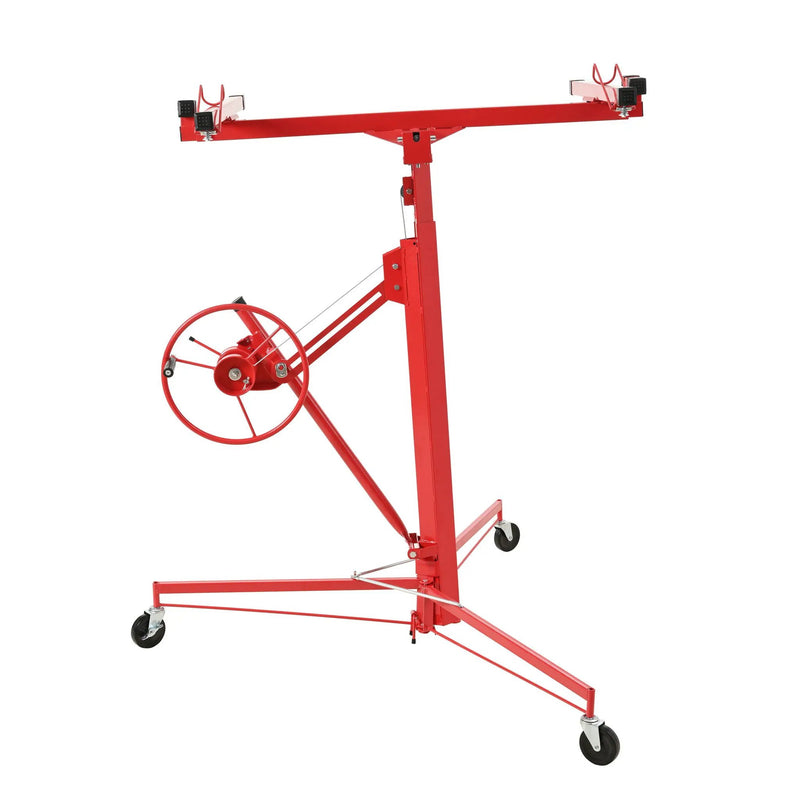 Drywall Lift Panel Hoist Jack Lifter with Caster Wheels and Telescopic Arm by HouseOfZazla