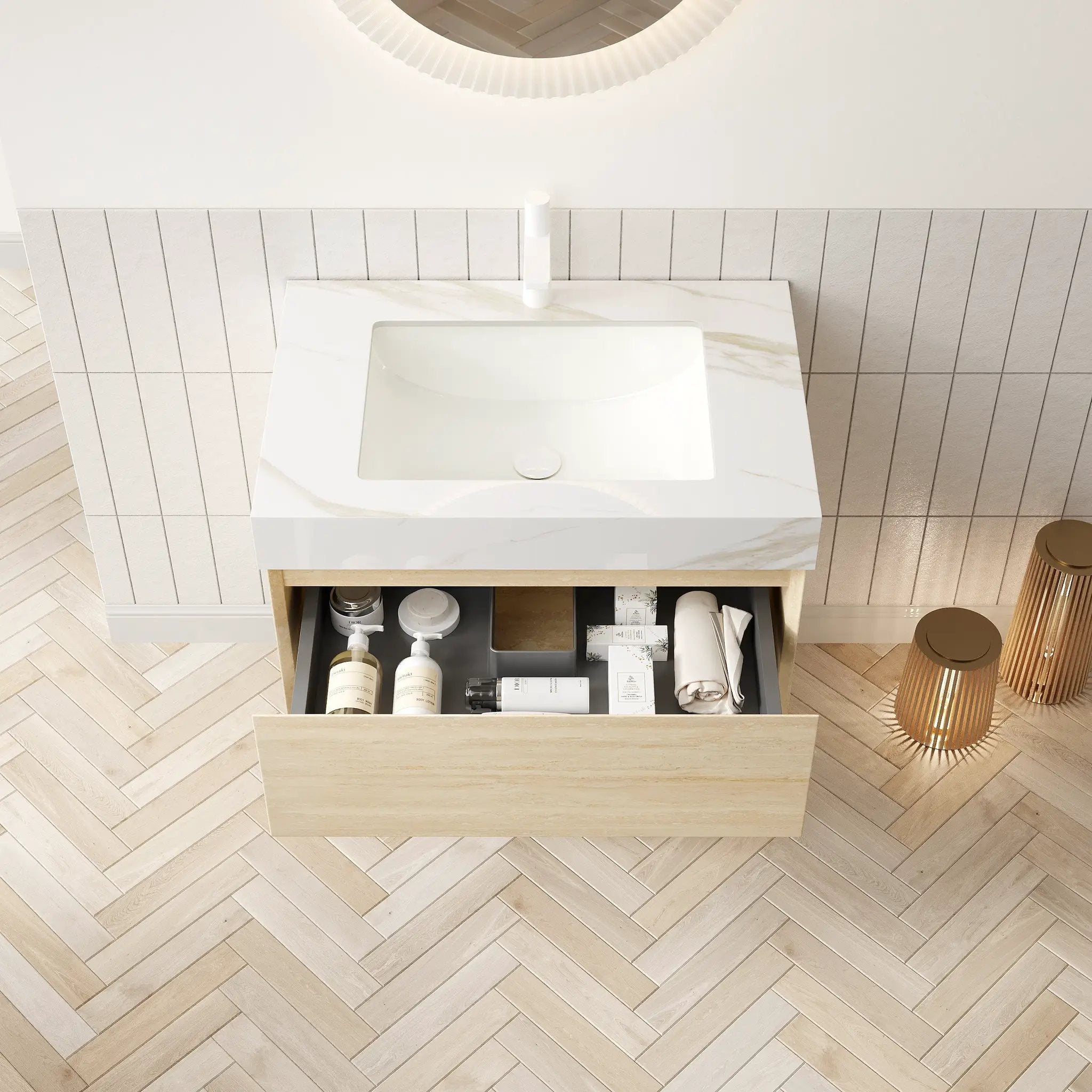 Frigga 30" Bathroom Vanity & Sink by HouseOfZazla