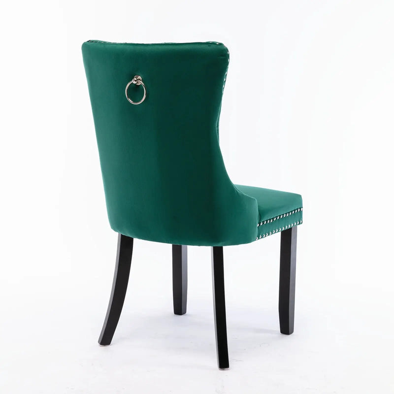 Nikki - High-End Tufted Dining Chair (Set of 2) by HouseOfZazla
