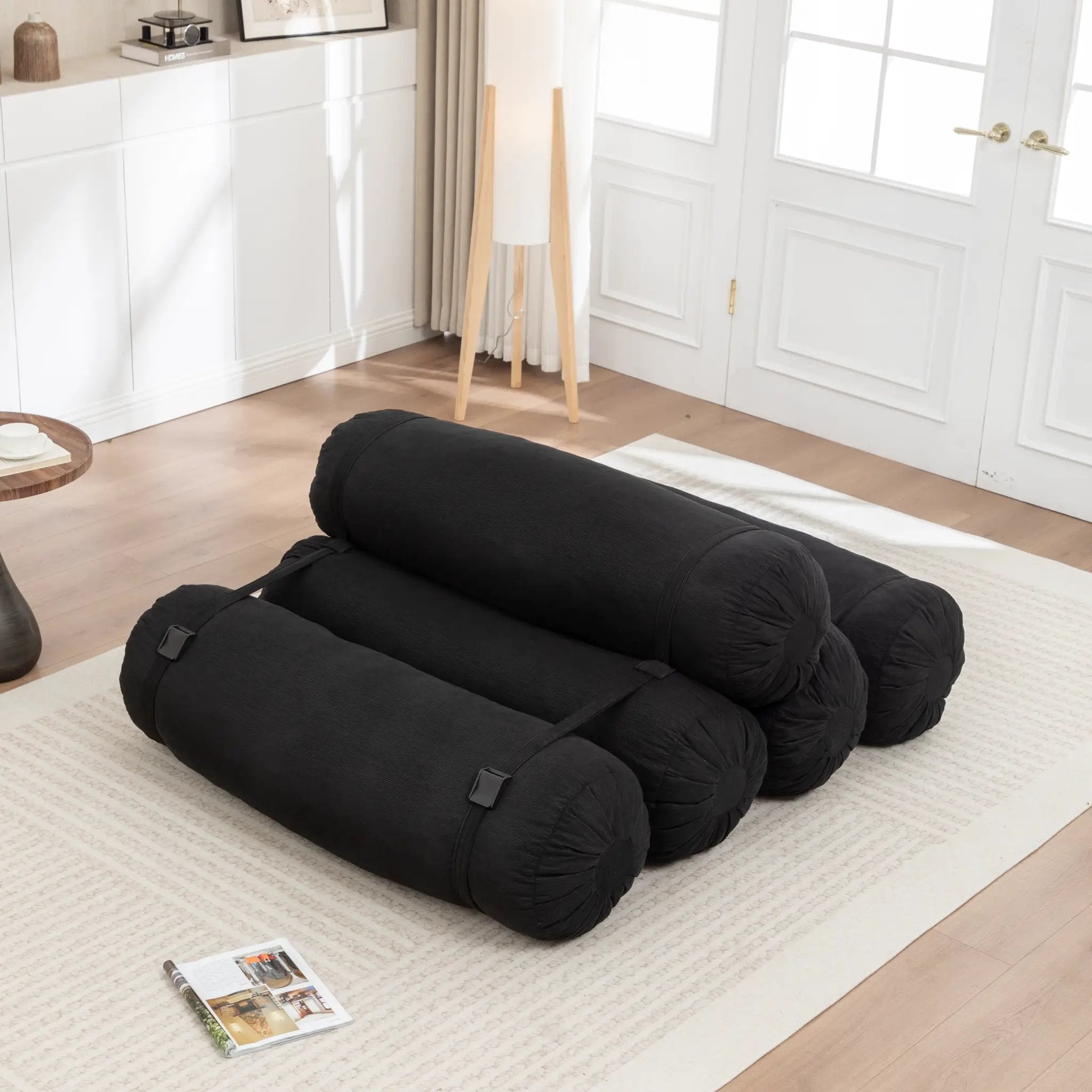 Adjustable Floor Sofa - Corduroy Lazy Sofa by HouseOfZazla