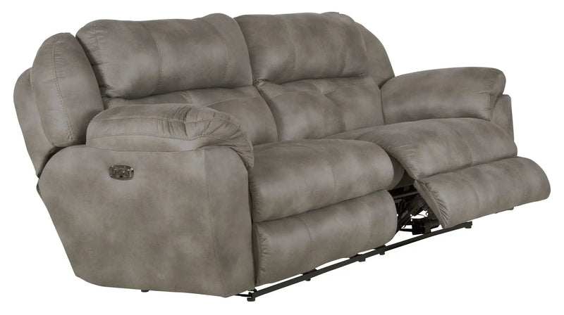 Ferrington - Power Lay Flat Reclining Sofa with Power Adjustable Headrest & Lumbar by Unique Piece Furniture