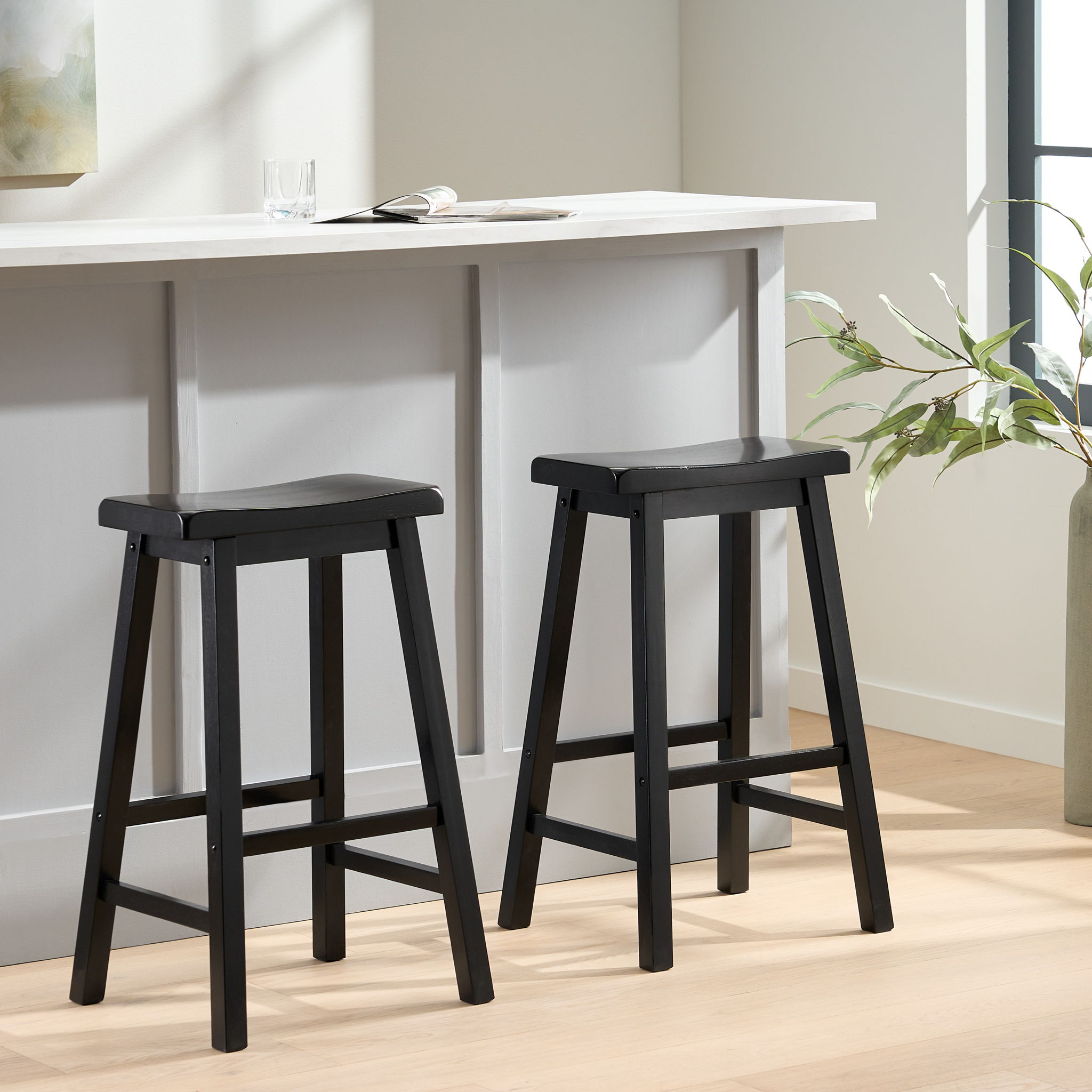 Saddle Stool - Black by HouseOfZazla