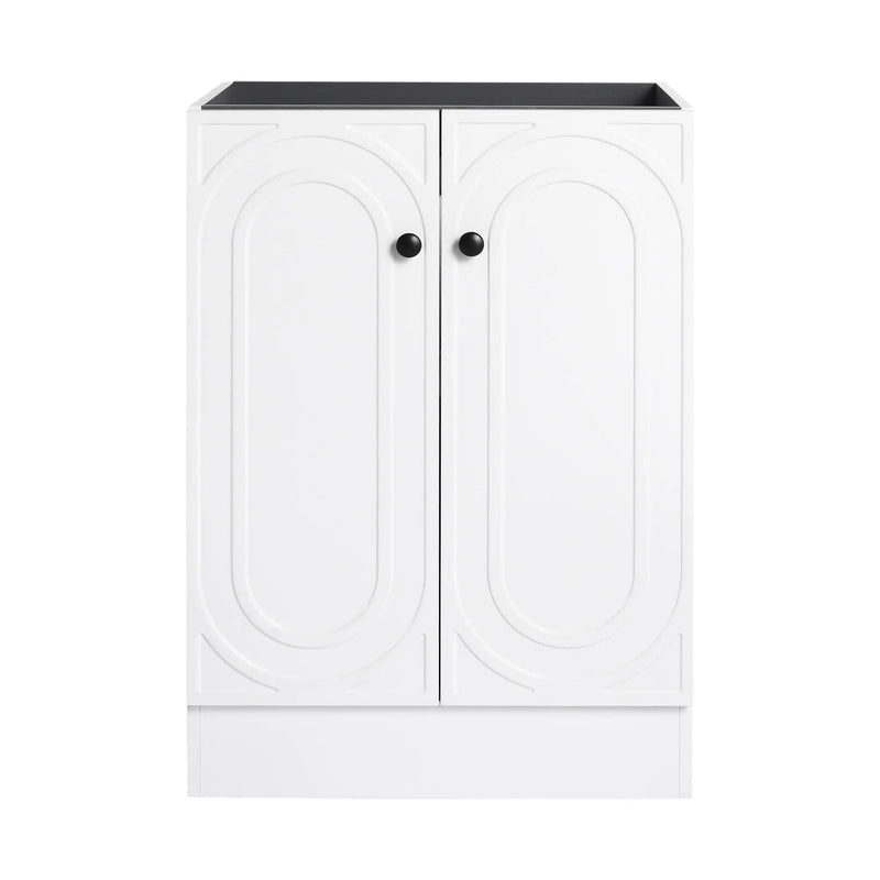 Modern Freestanding Bathroom Vanity With Soft Close Cabinet Doors by Unique Piece Furniture