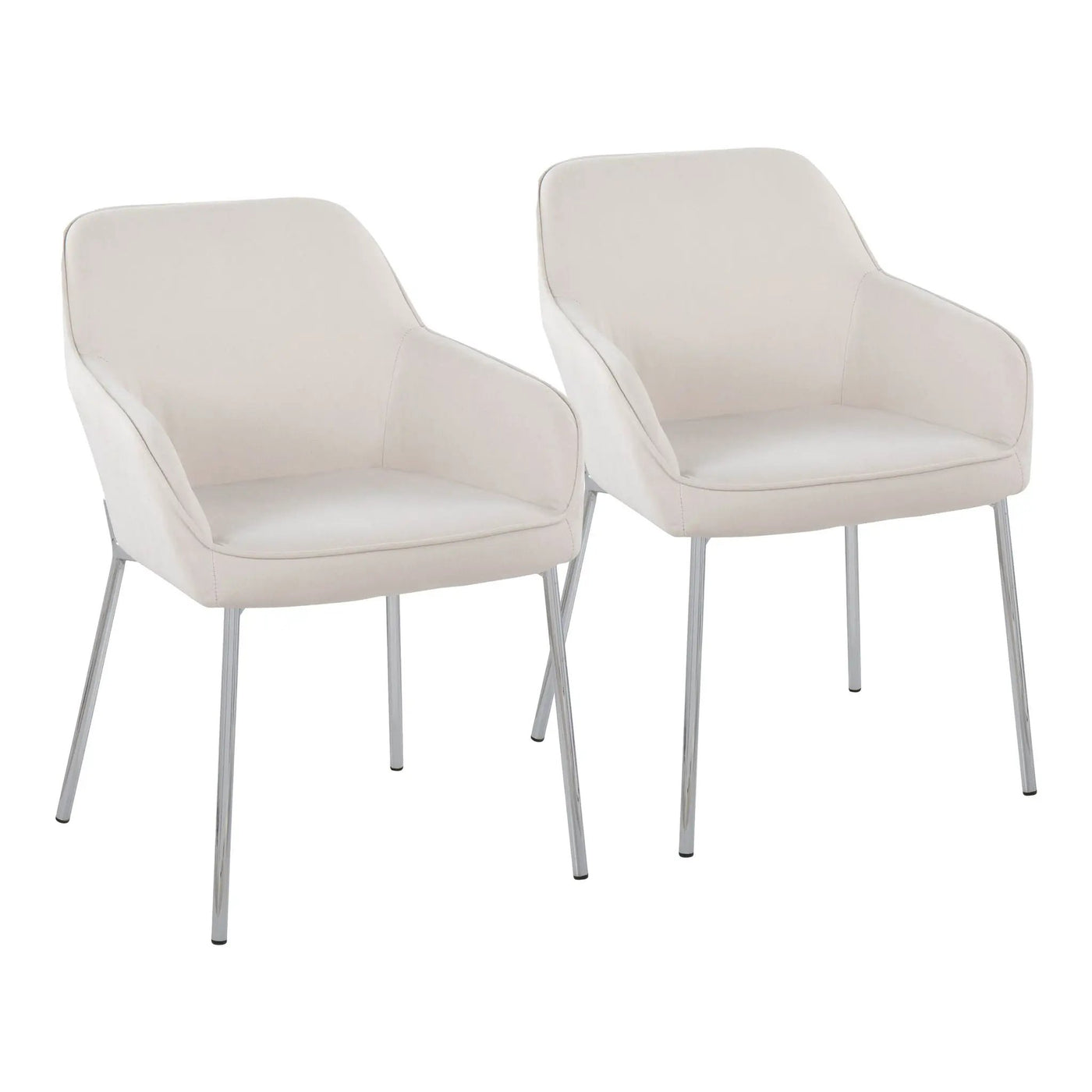 Daniella - Contemporary Moder Dining Chair (Set of 2) by HouseOfZazla