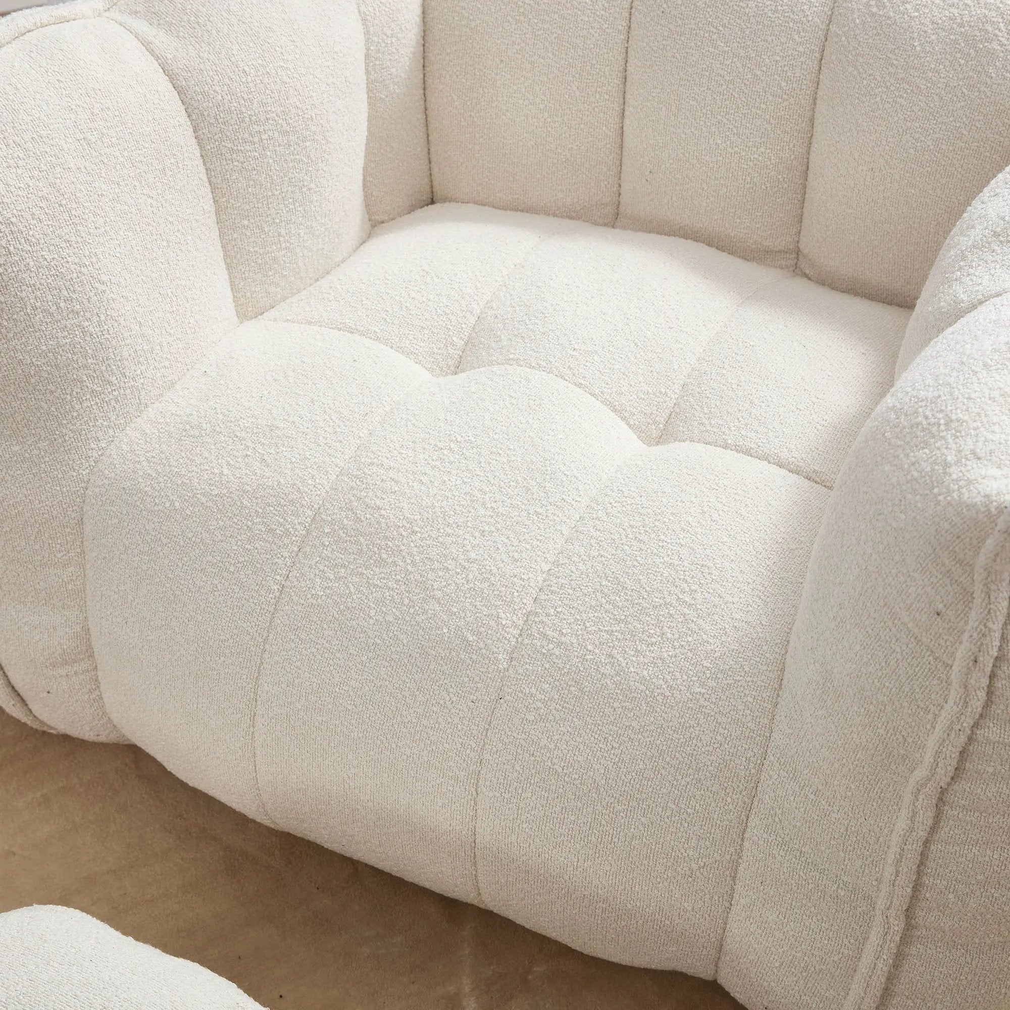 Soft Bean Bag Chair With High Resilient Foam by HouseOfZazla