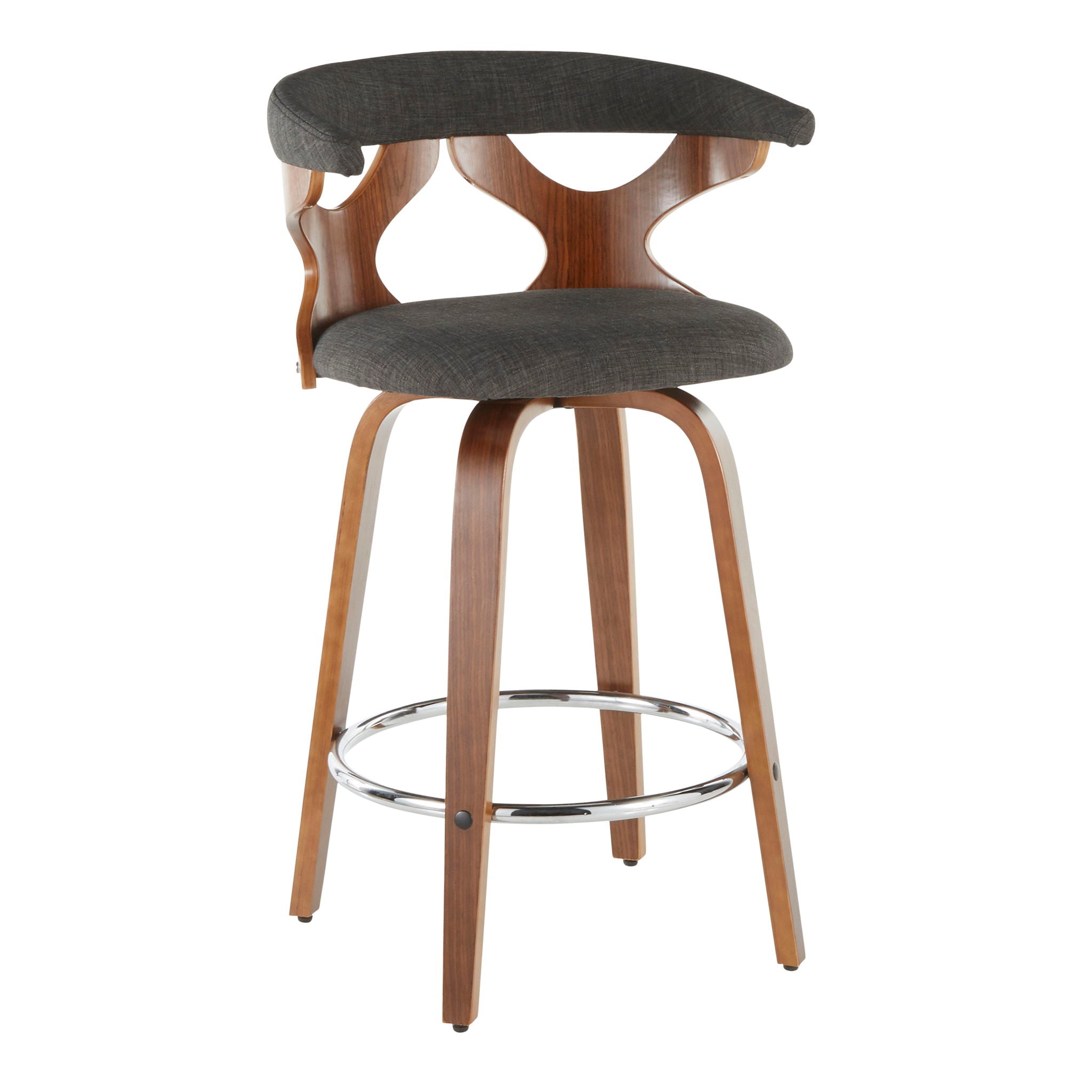 Gardenia - Mid Century Modern Counter Stool (Set of 2) by HouseOfZazla