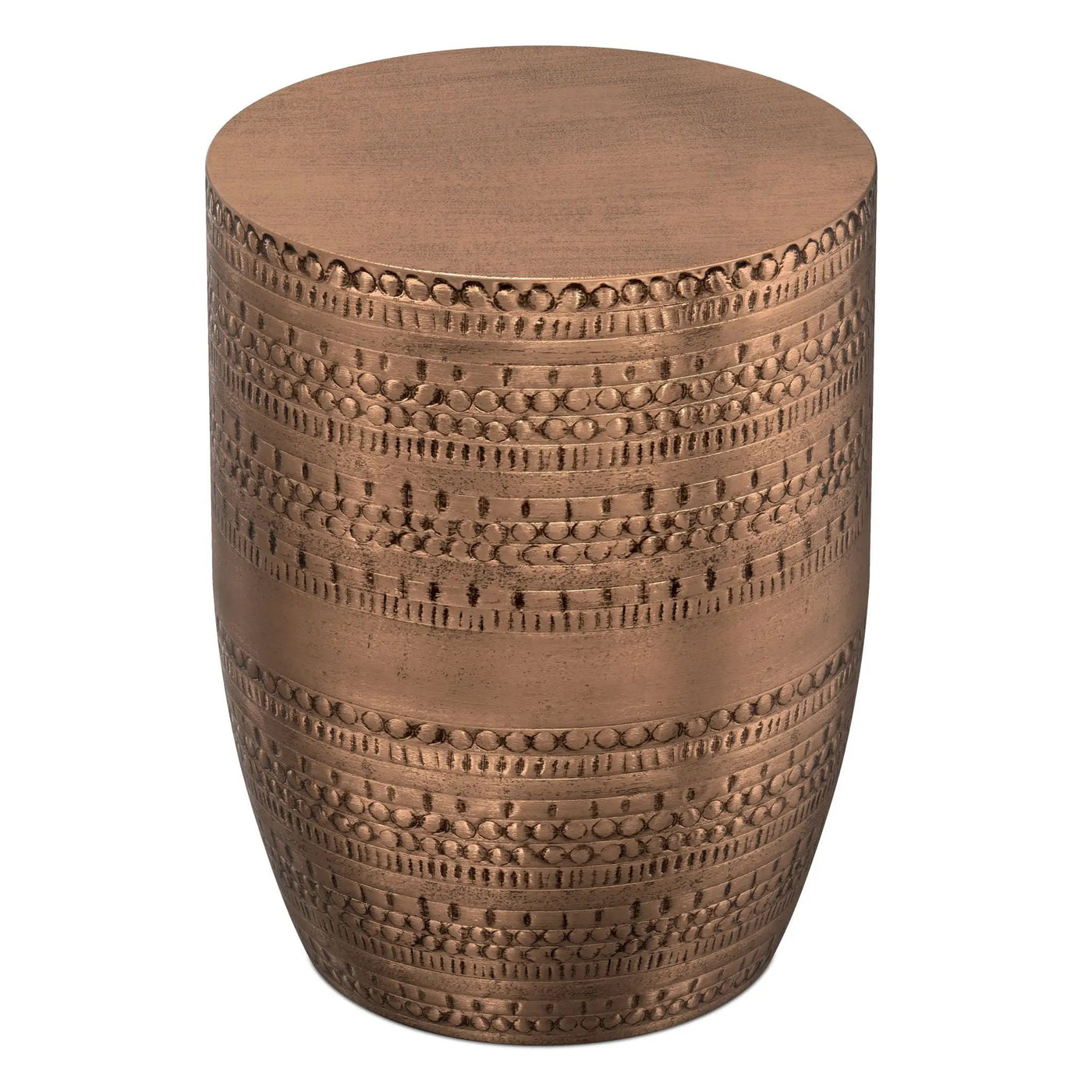 Johnsen - Handcrafted Large Metal Accent Table by Unique Piece Furniture